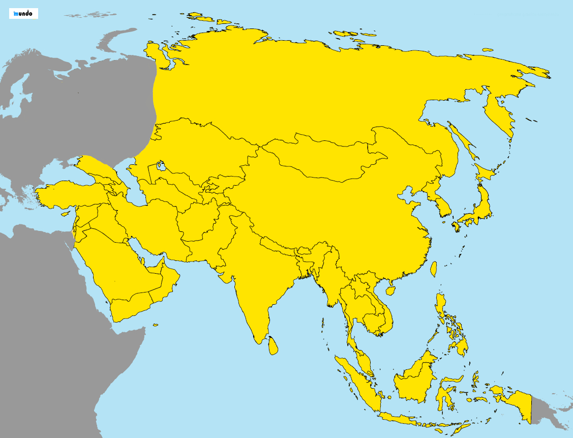 Popisovatelné Mapy Novinka Asie Politická Mapa 65 X 50 Montessori