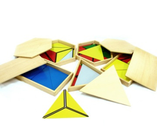 Konstruktivní trojúhelníky ( 5 krabiček)